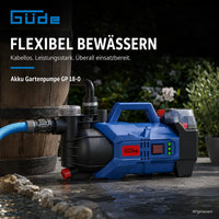 Güde Tyskland GP 18-0 Batteridrevet Hagepumpe – bilde 2