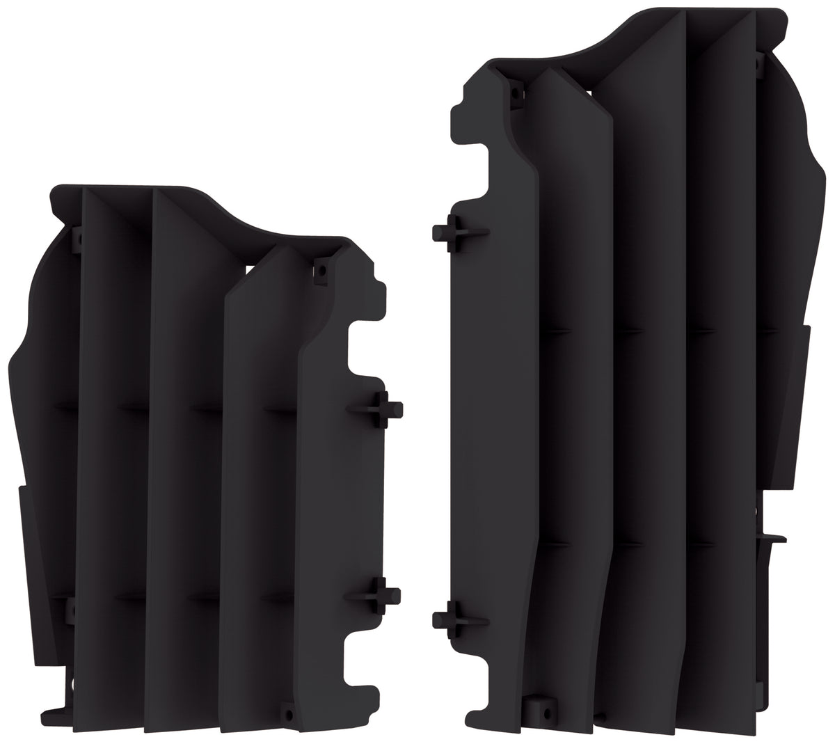 Polisport Kjøler louvers KX450F 16-23 KX250F 21-24 Svart (28)