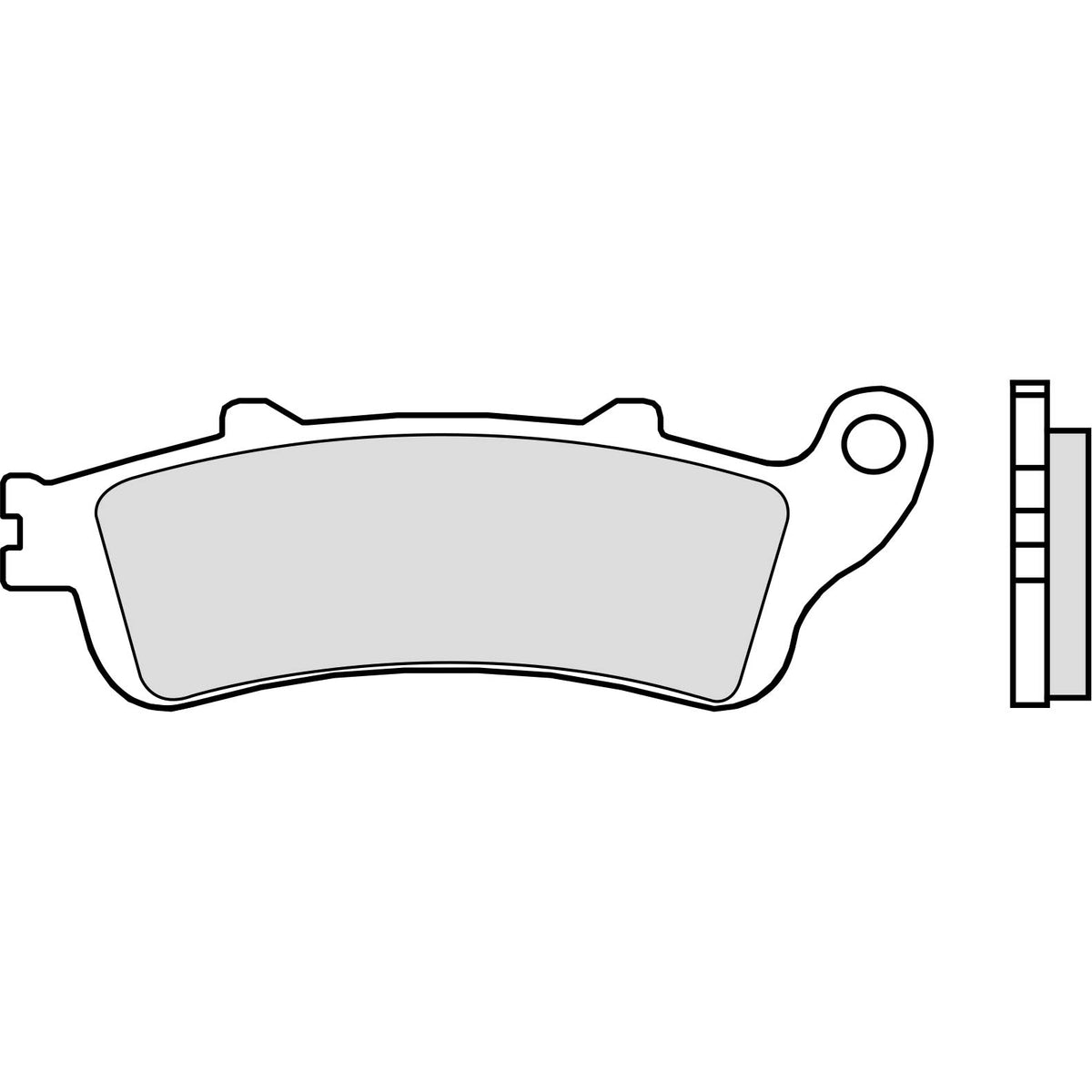 Brembo Brakepads Sintered Bak Vei