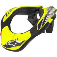 Alpinestars Necksupport Junior Svart/Gul one size – bilde 1