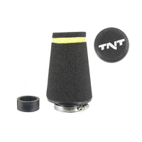 TNT Luft Filter Speed Svart Connection Ø 28/35mm (Ø 70 - 48mm x l. 100mm) – bilde 1