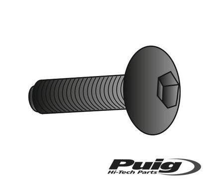 Puig Blister 6 Locknut M8 C/Svart