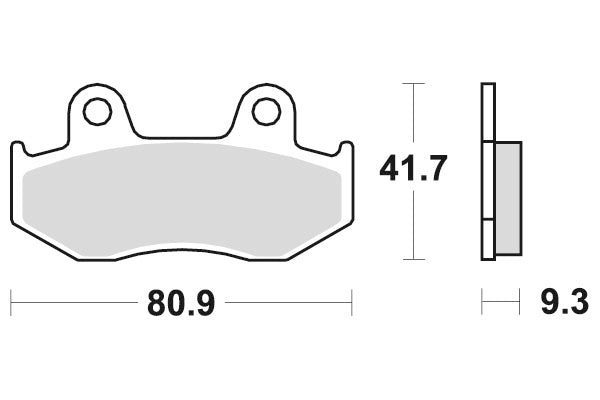 SBS Brakepads Sintered Offroad