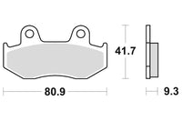 SBS Brakepads Sintered Offroad – bilde 1