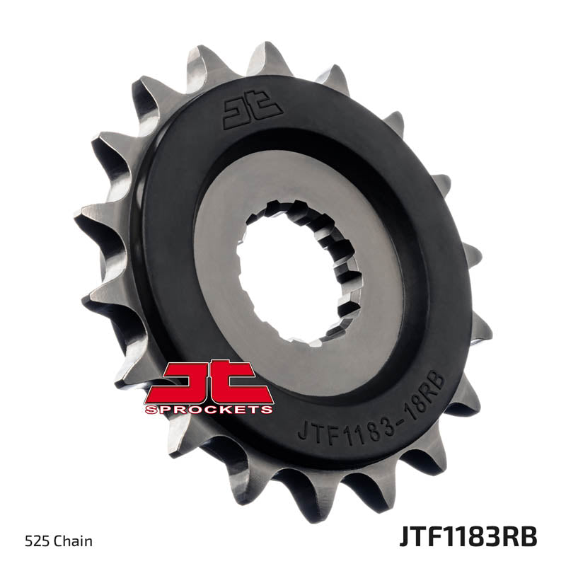 JT Sprockets JT Fram Drev RB - OEM Gummi Cushioned JTF1183.18RB