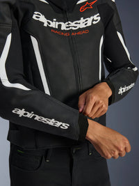 Alpinestars Skinnjakke GP Force v2 Svart/Hvit – bilde 4