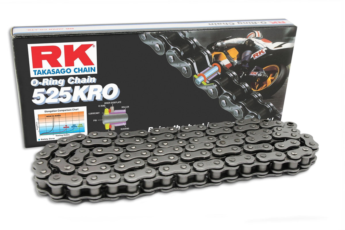 RK Japan RK 525 KRO O-ringchain +CLF (Rivet.link)