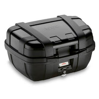 Givi 52 litre blackline top-case Svart with Alu finish with top opening – bilde 1