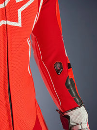 Alpinestars Skinn suite 1-pcs GP Tech v5 Fluo Rød/Hvit – bilde 3