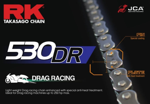 RK Japan RK 530 DR Drag Race Kjede