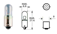 Bulb 12v 4w Ba 9s – bilde 1