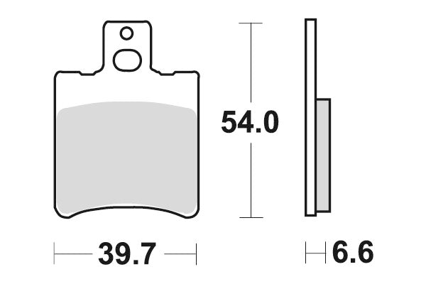 SBS Brakepads Ceramic (667HF)