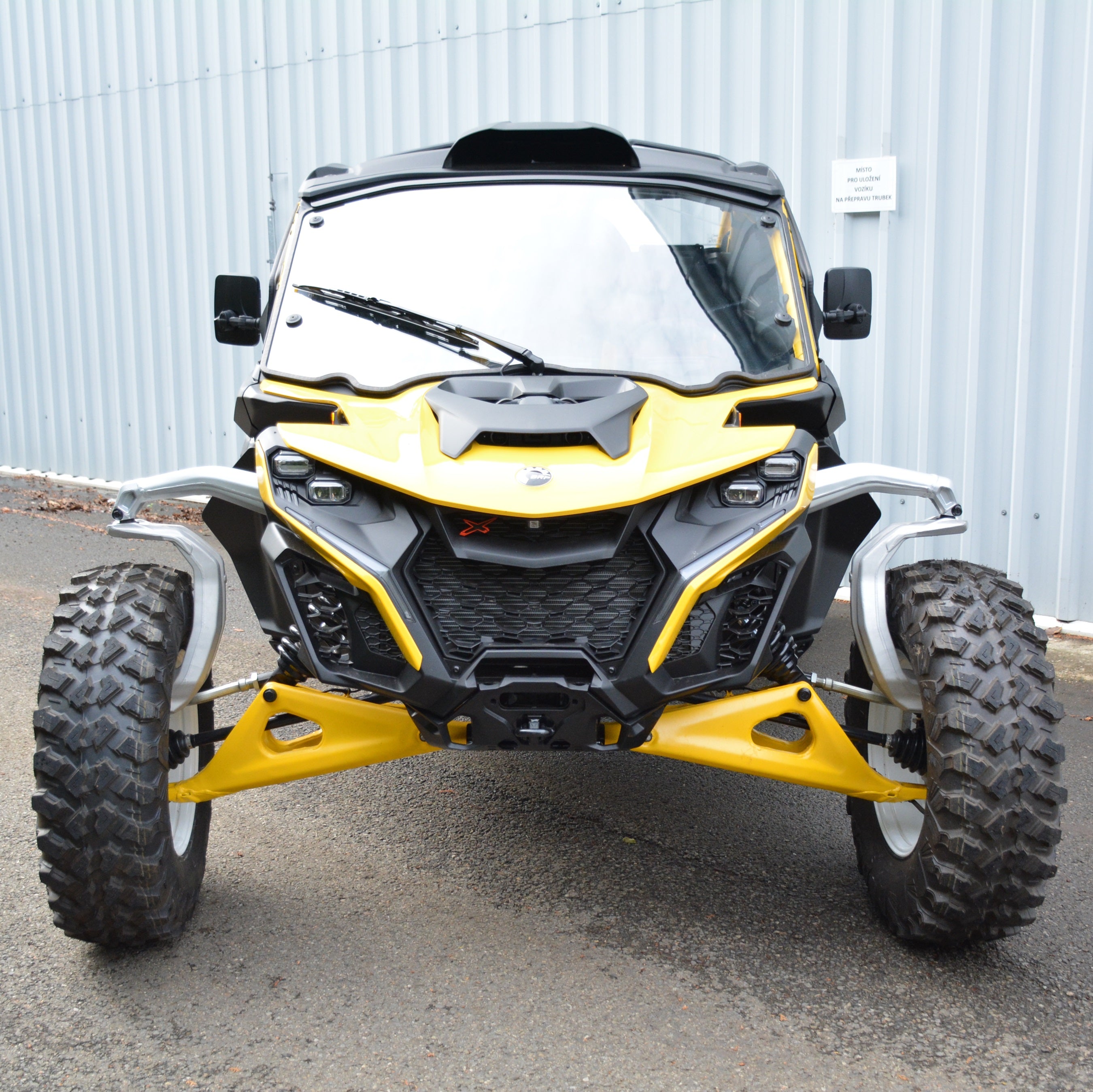 DFK Full cab (no roof) Heat. windsh wiper/wash, heating Can-Am Maverick R 2022->