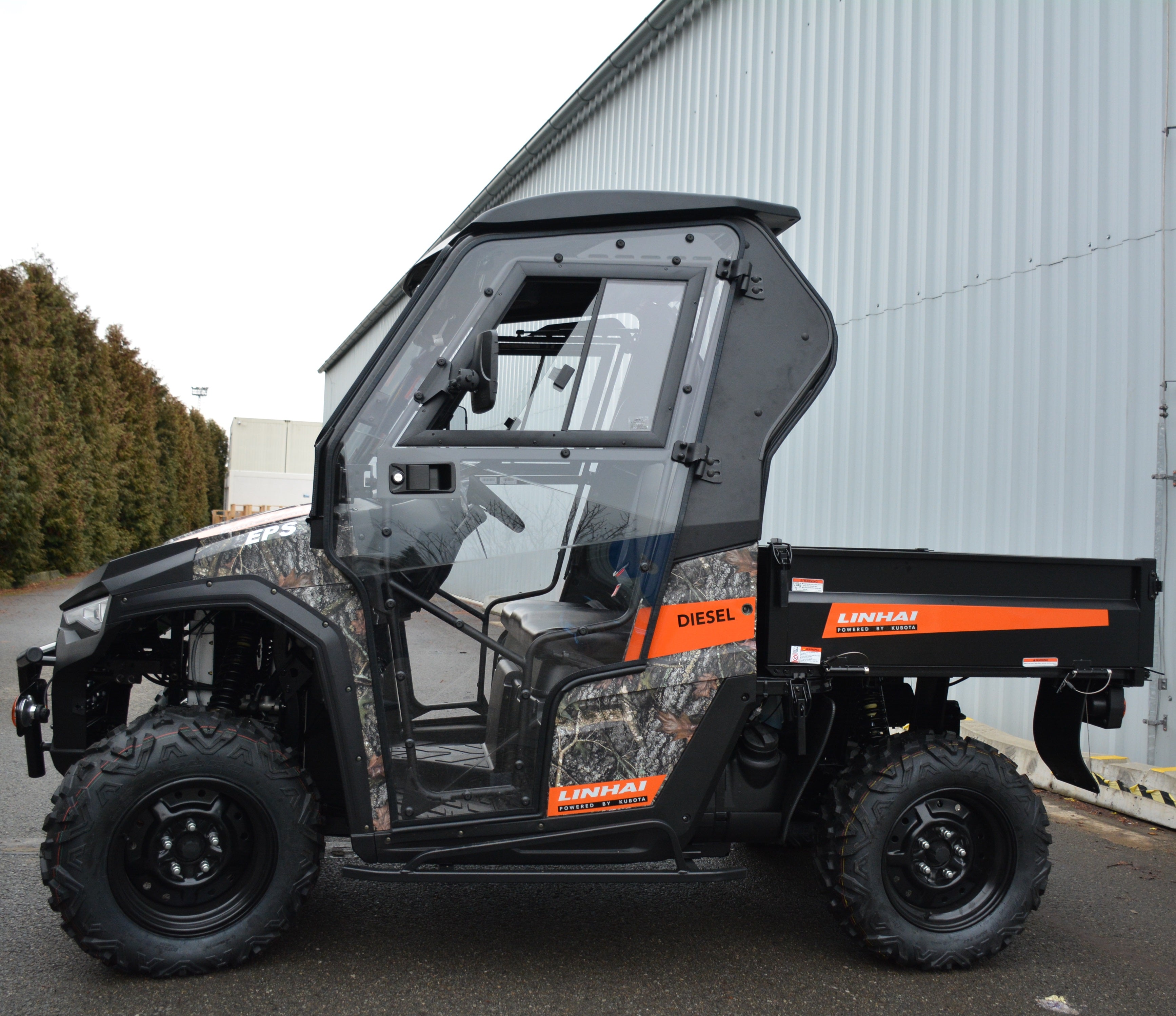 DFK Full cab  + wiper/ washer, heating Linhai CUV 1100 Diesel 2023->