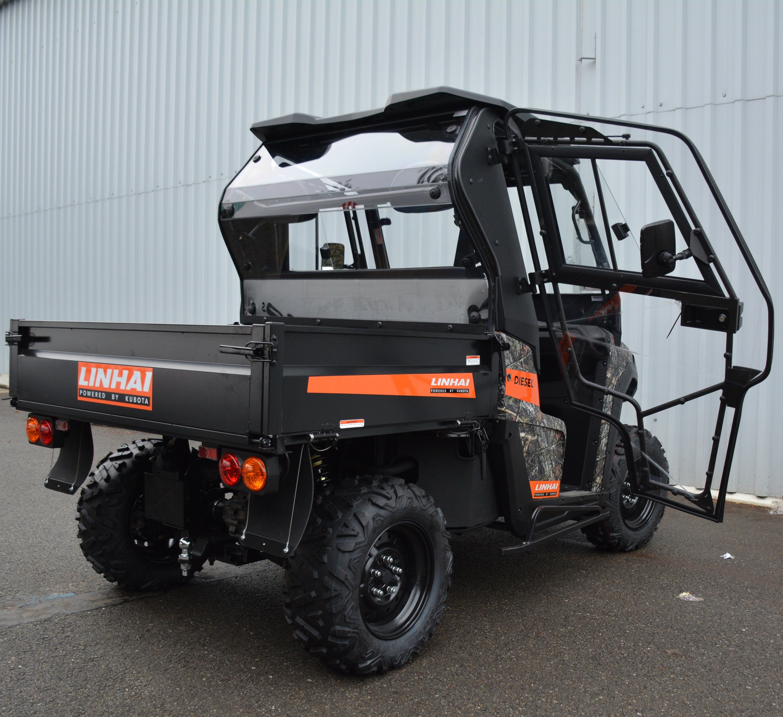 DFK Full cab  + wiper/ washer, heating Linhai CUV 1100 Diesel 2023->