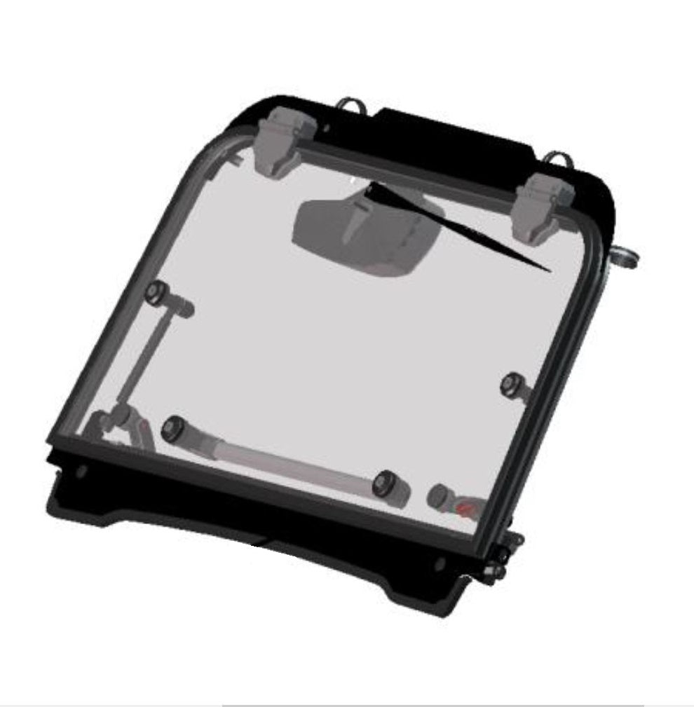 DFK Front panel complete Polaris RZR 570 2015-