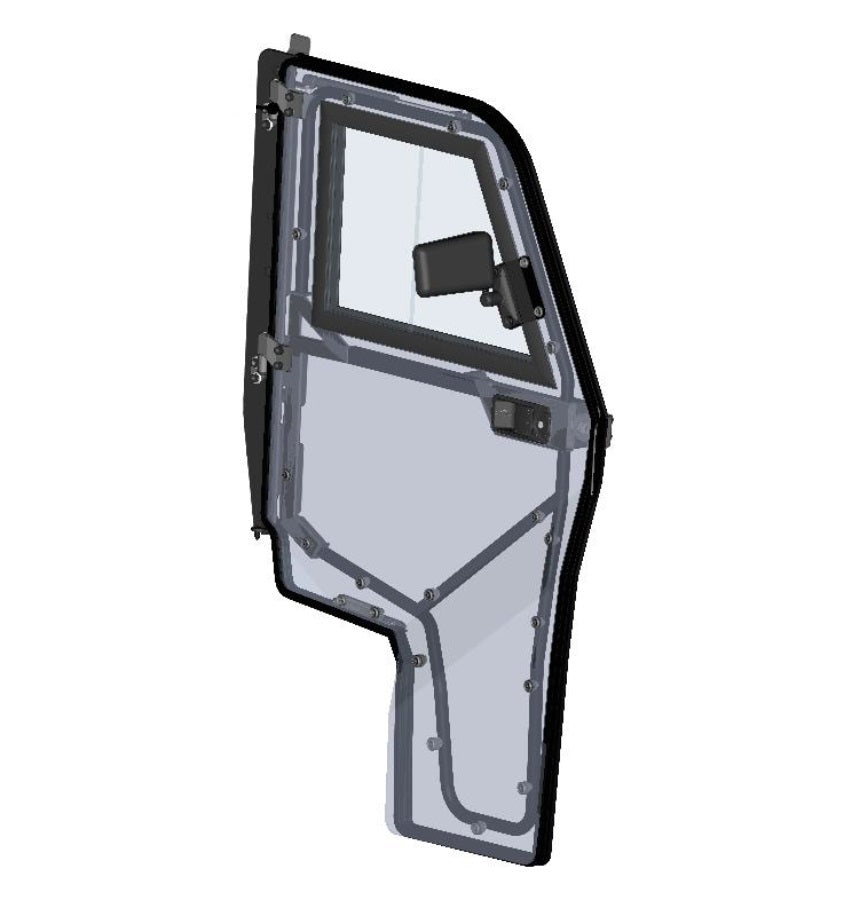 DFK Door assembly right Polaris Ranger 570 Midsize 2015-2021