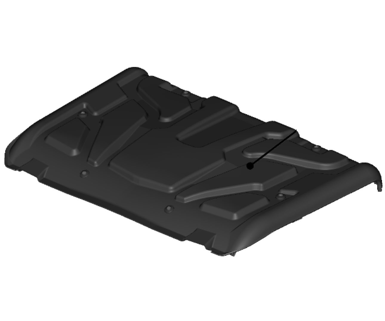 DFK Roof panel Polaris Ranger 570 Midsize 2022->