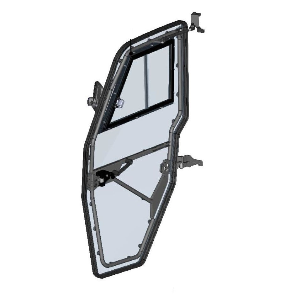 DFK Right door complete Polaris Ranger XP 1000 2018-