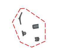 DFK Door lock and stop kit Left Premium Polaris Ranger XP 1000 + Diesel 2020-> – bilde 1