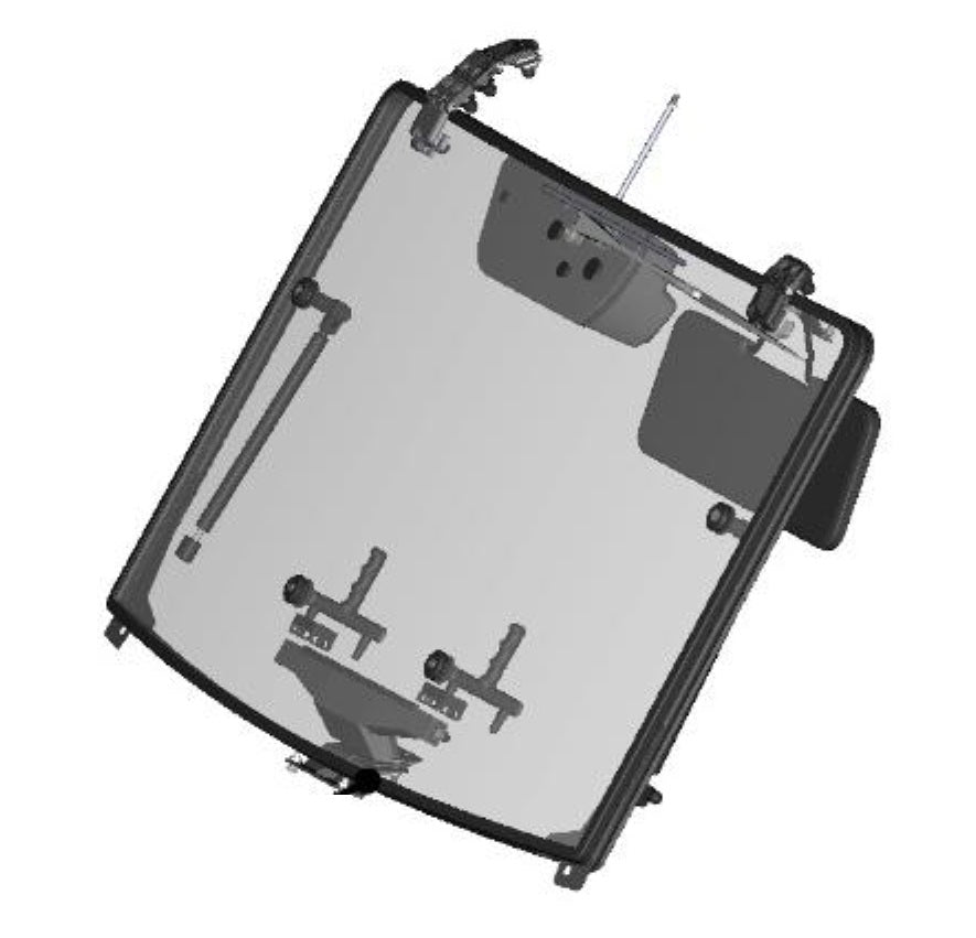 DFK Front Panel Premium Polaris Ranger XP 1000 + Diesel 2020->