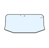 DFK Front glass with sealing Yamaha YXZ 1000 – bilde 1