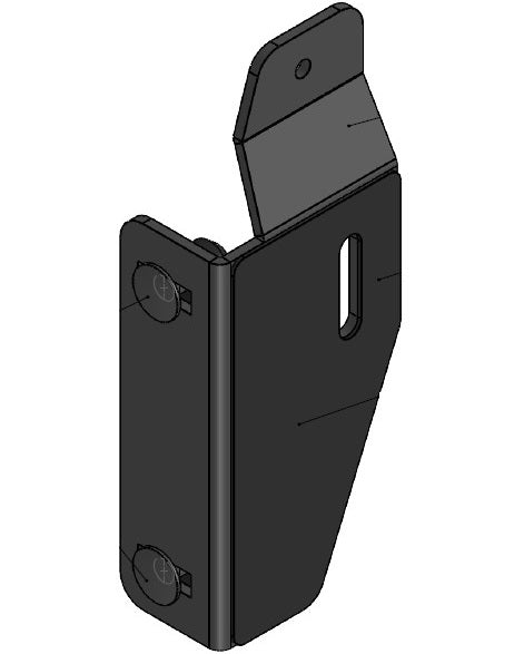 DFK Left Upper base holder assembly Yamaha Wolverine