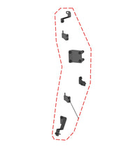 DFK Right Door base assembly hardware kit Yamaha Wolverine 2021-> – bilde 1