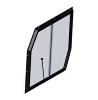 DFK Door window assembly Right Can-Am Traxter – bilde 1