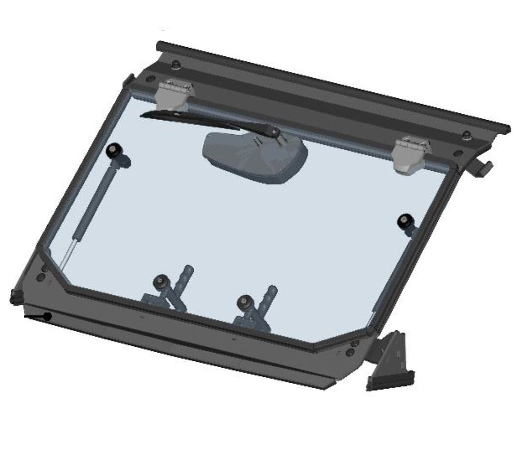 DFK Front panel assembly Can-Am Maverick Trail