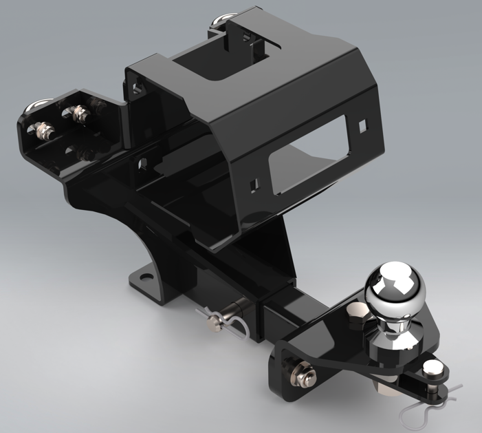 Bronco Rear Winch mounting kit Kawasaki