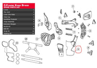 Leatt Nedre leggplate C-Frame Pro høyre – bilde 1