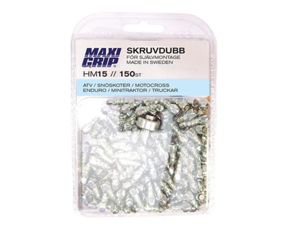 MaxiGrip Studs 150pakk 15mm Inc installation tool