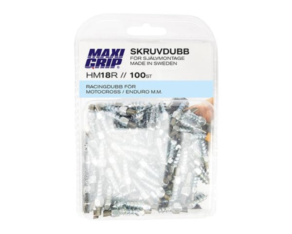 MaxiGrip Studs 18mm Racing 100pcs Inc insallation tool