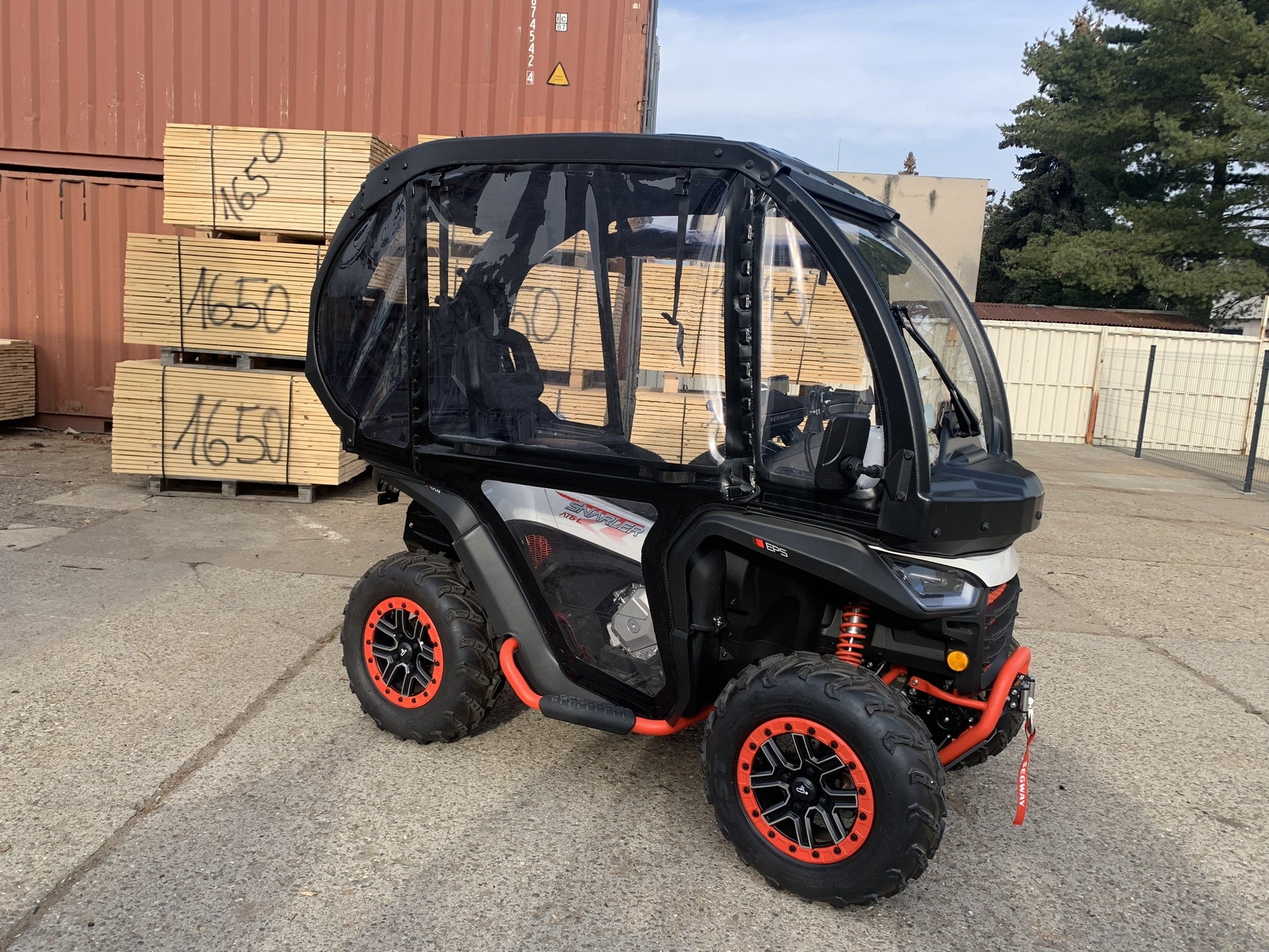 DFK Cab + wiper/ washer Segway Snarler AT6 L