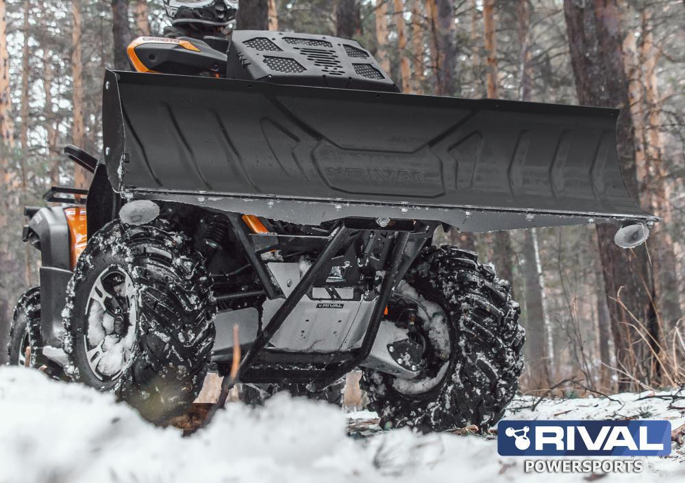 Rival Universal Snow plow kit Reinforced 150cm Black