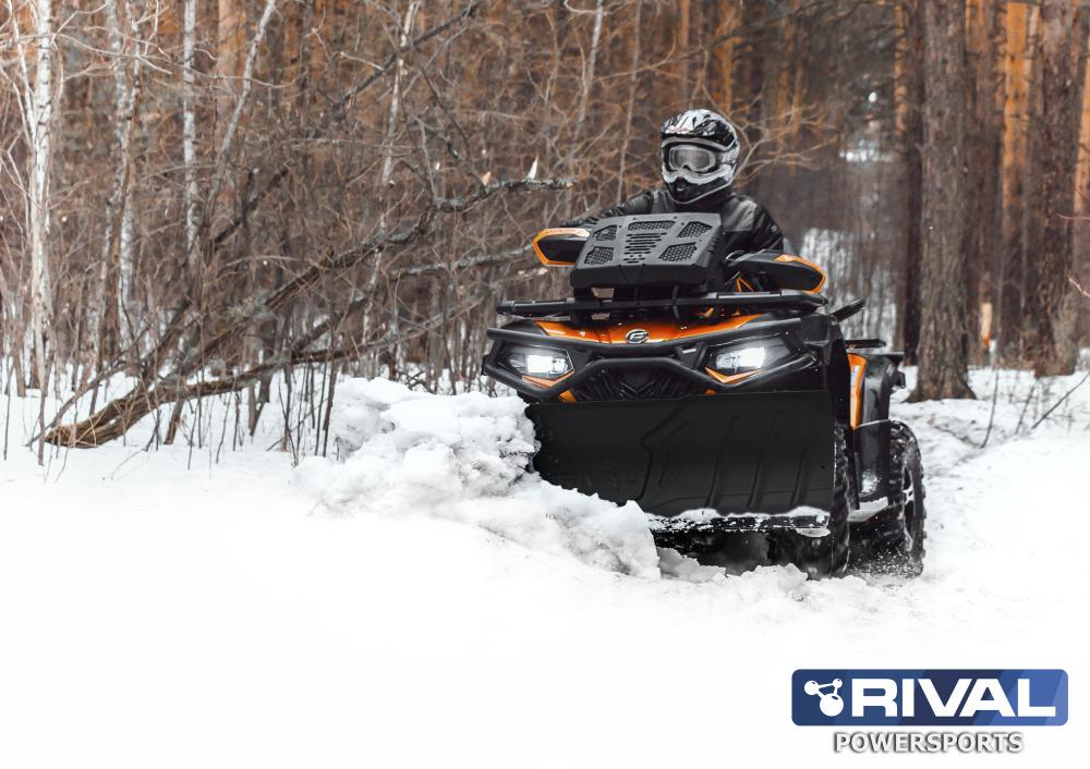 Rival Universal Snow plow kit Reinforced 150cm Black