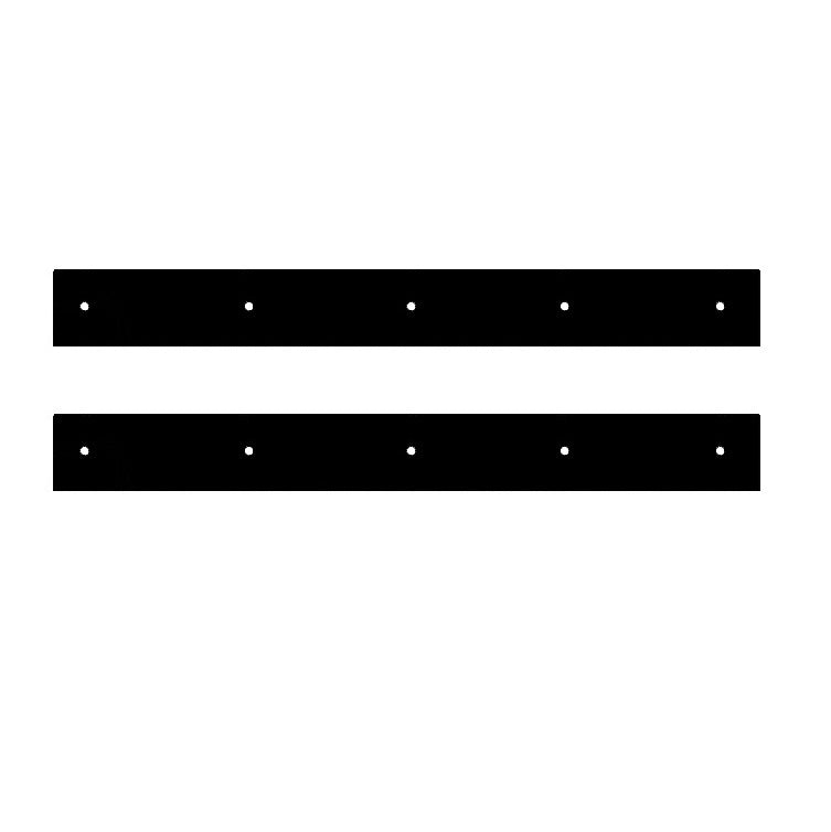 Bronco Wear Bar for V-Plow 75-804800 2pcs