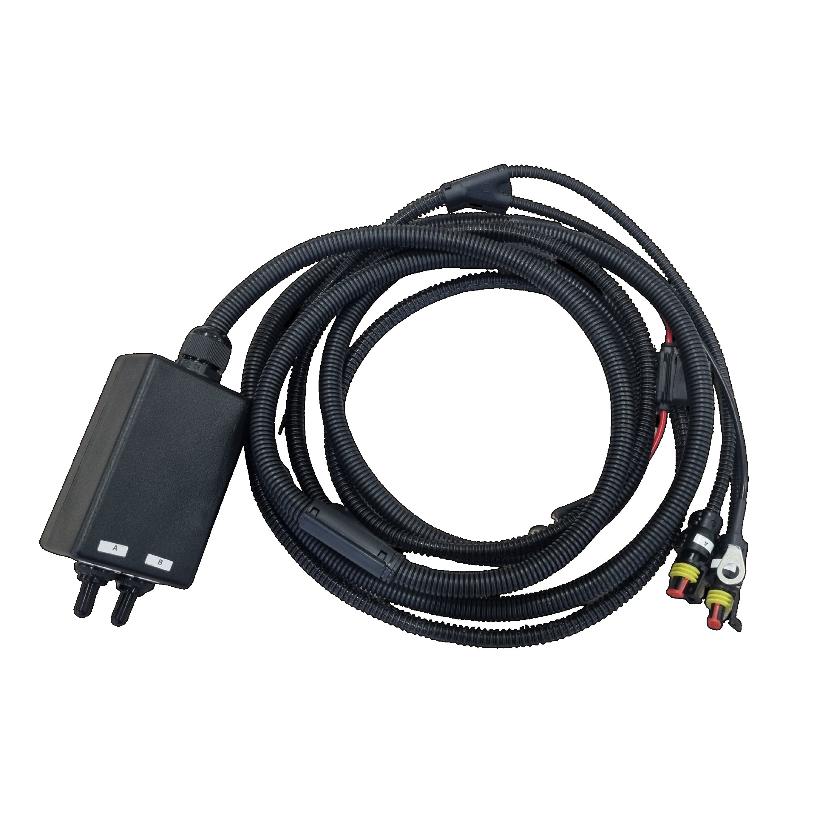 Bronco Electric wiring plow angle with control box