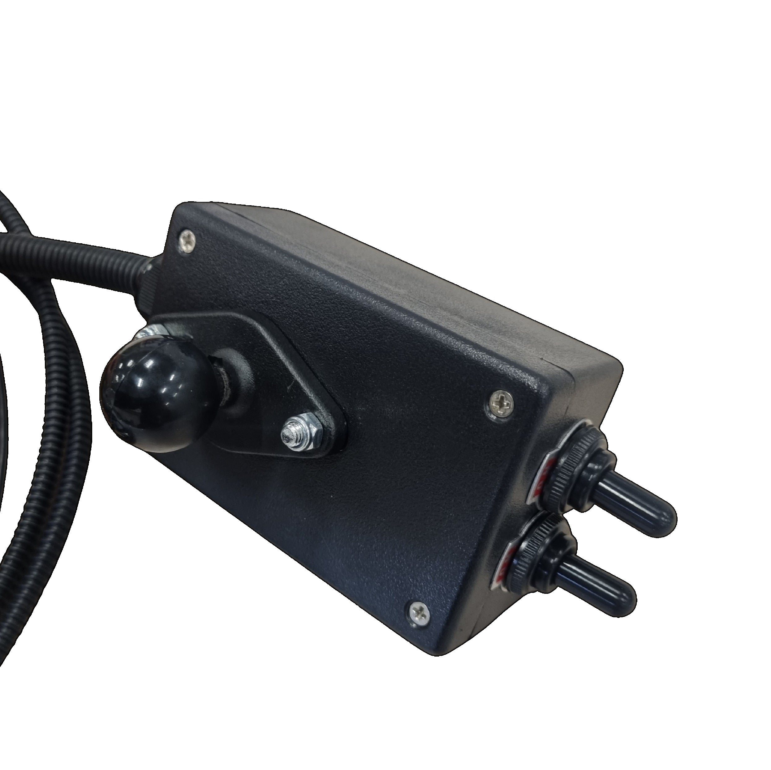 Bronco Electric wiring plow angle with control box