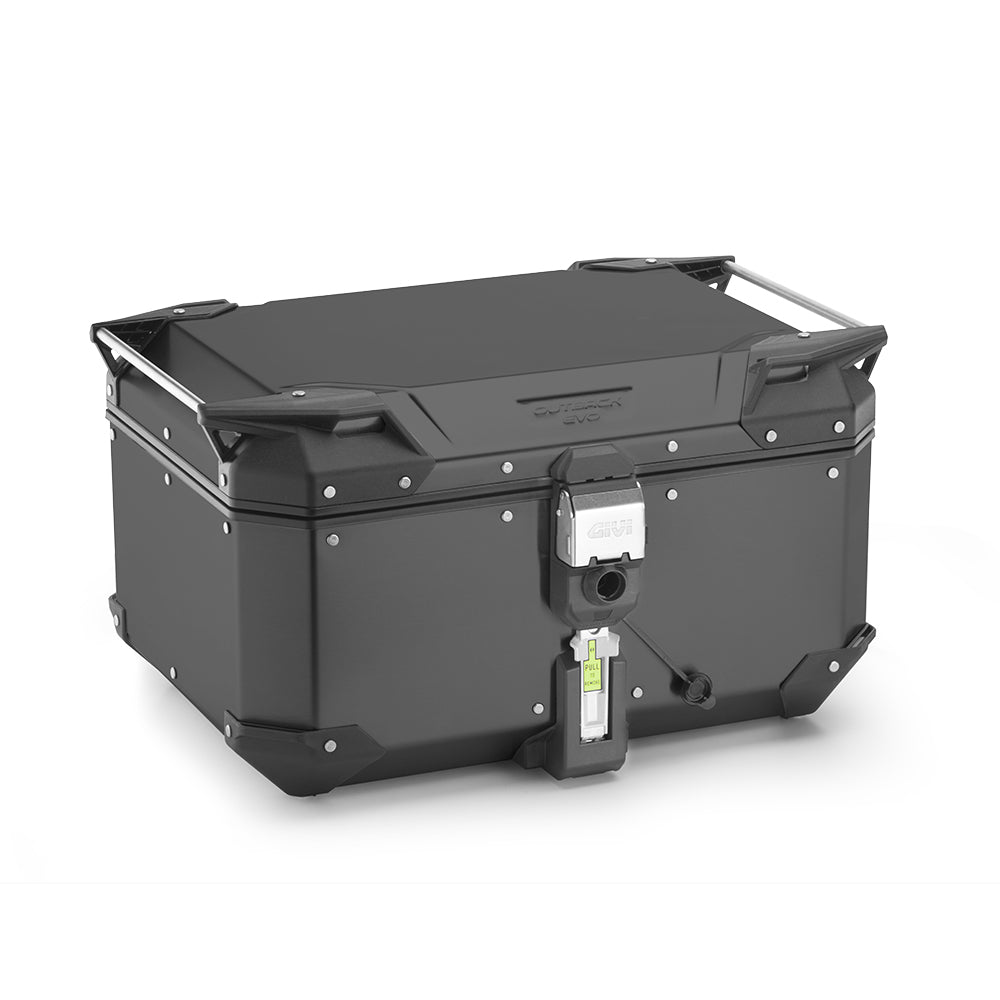 Givi Trekker Outback EVO Svart alum. Koffert 58 ltr sold without Lås Monokey