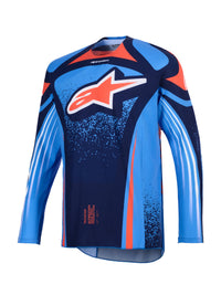 Alpinestars Trøye Techstar Nomur Marineblå/Oransje/UCLA Blå – bilde 2