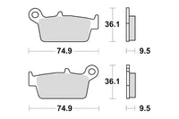 SBS Brakepads Racing Sintered – bilde 2