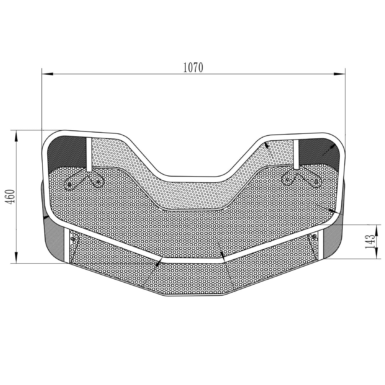 Bronco Front Basket