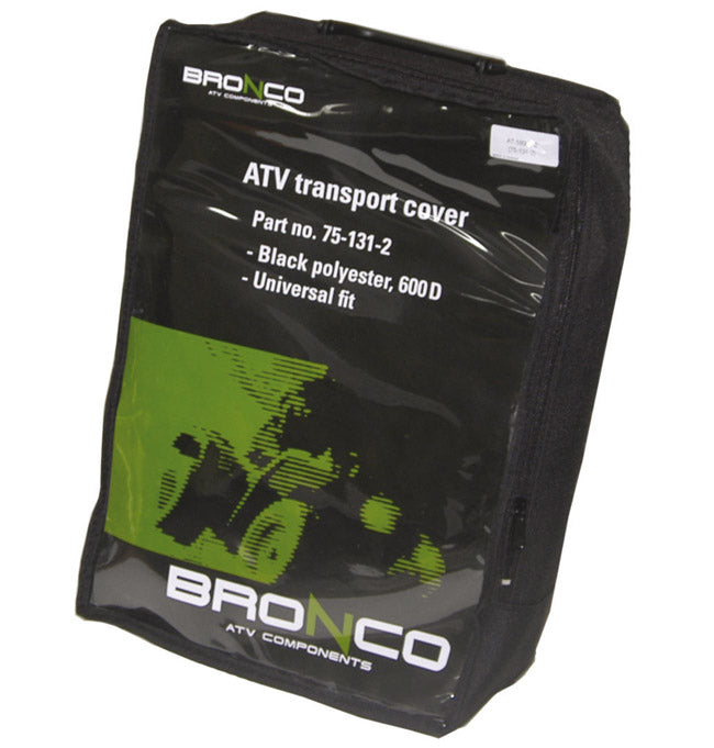 Bronco Cover XL trailerable for ATV black 600D