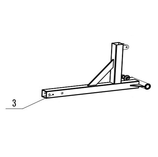 Bronco Drawbar 77-12161