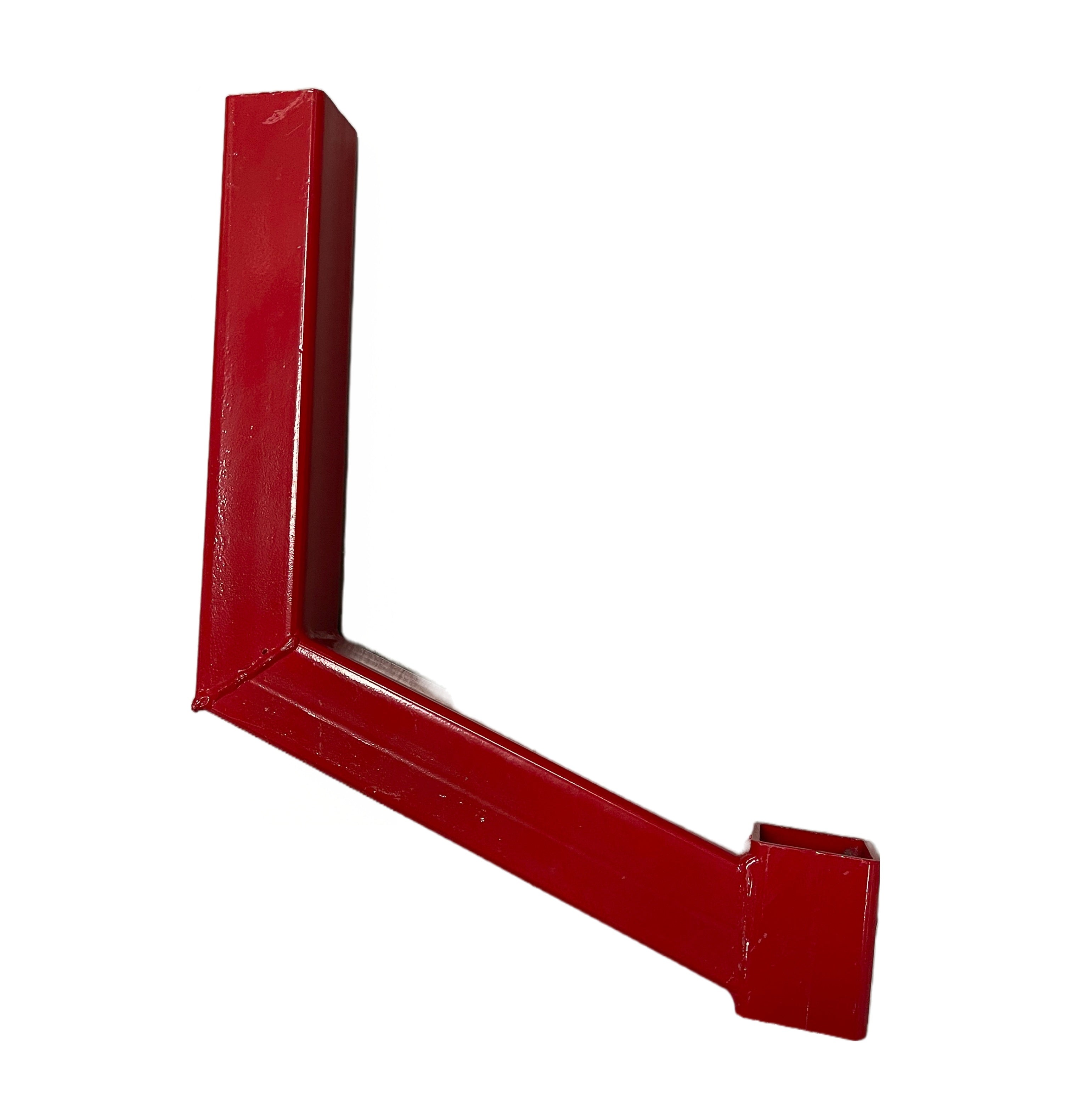 Bronco Log support post red for 77-12177, 77-12180
