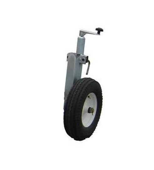 Complete wheel left incl. bracket for road scraper 77-12182
