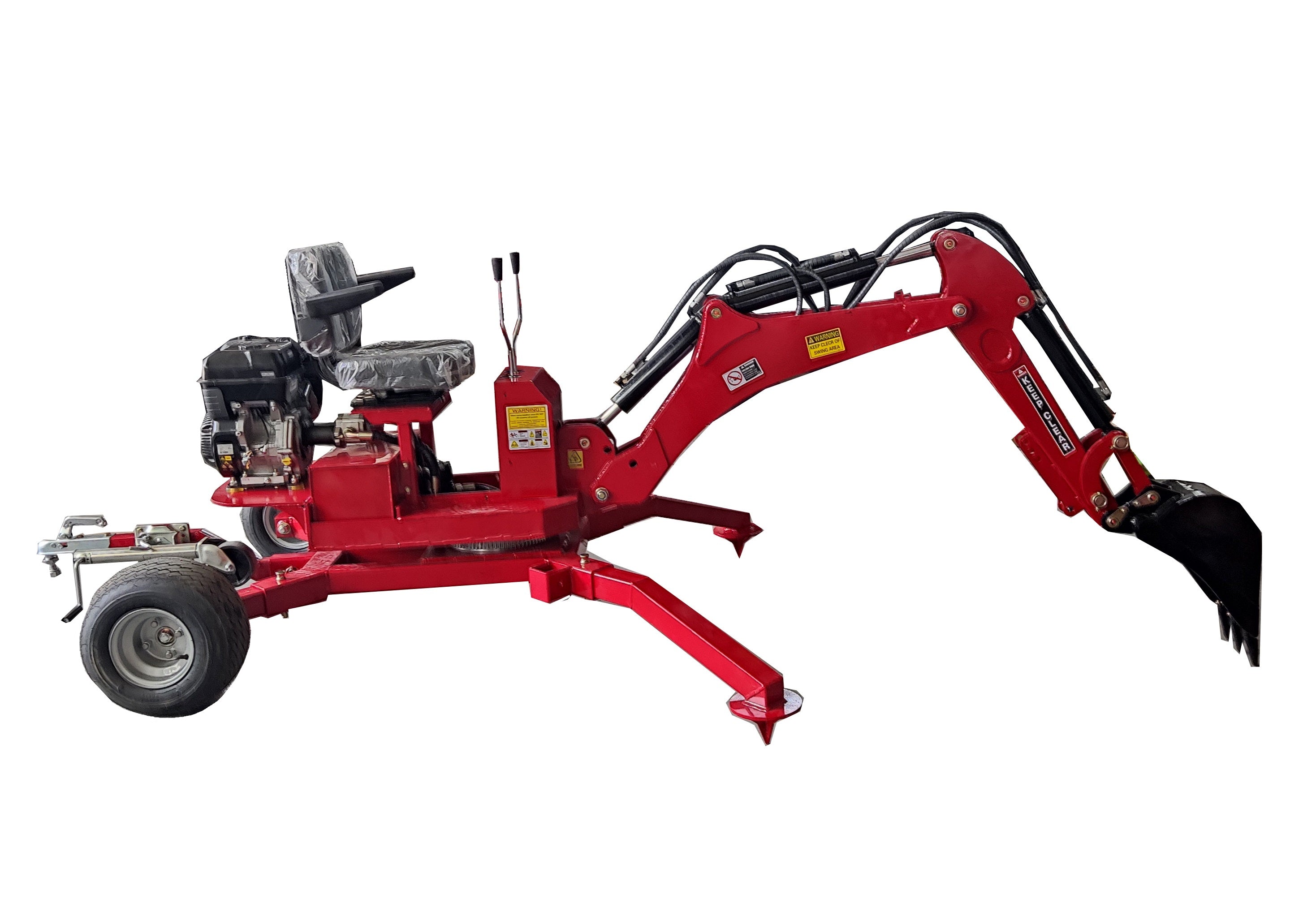 Bronco Backhoe Digger 360 for ATV 13.5hp B&S, 30cm bucket