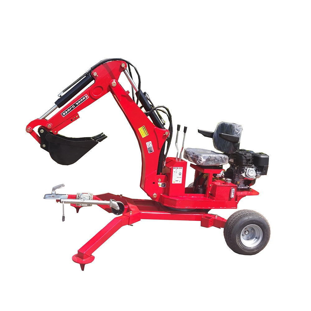 Bronco Backhoe Digger 360 for ATV 13.5hp B&S, 30cm bucket